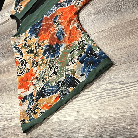 Zara Colorful Kimono Cardigan Size Medium - Picture 4 of 7